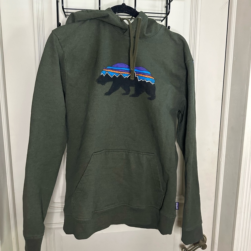 Green Patagonia, medium regular sweatshirt